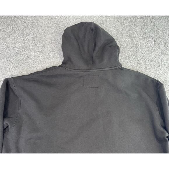 Dixxon Flannel Hoodie Mens XL Form and Function Pullover Sweatshirt Black - Picture 4 of 15